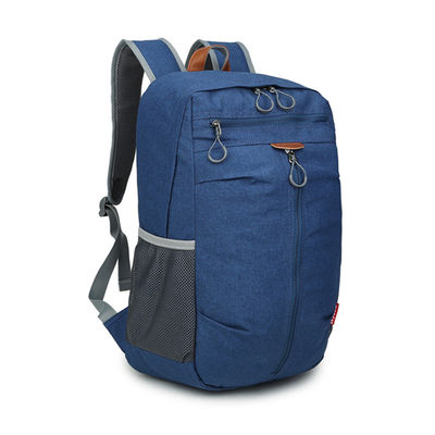 Soft Handle Modern Mens Backpack Waterproof Travel Bags  Interior Zipper Pocket