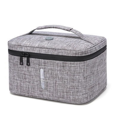 USB Rechargeable UV Light Sanitizer Travel Cosmetic Bags 26*19*15cm
