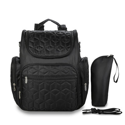 Waterproof Maternity Bag Baby Diaper Bag Large Multifunction Travel Backpack with Bottle Bag stroller strap foe Mom&Dad