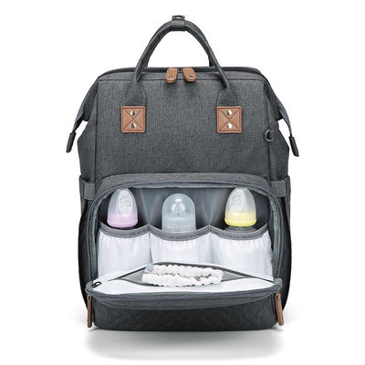 20L Nylon 600D Folding Diaper Bag Multifunctional Nappy Bag 1.4kg