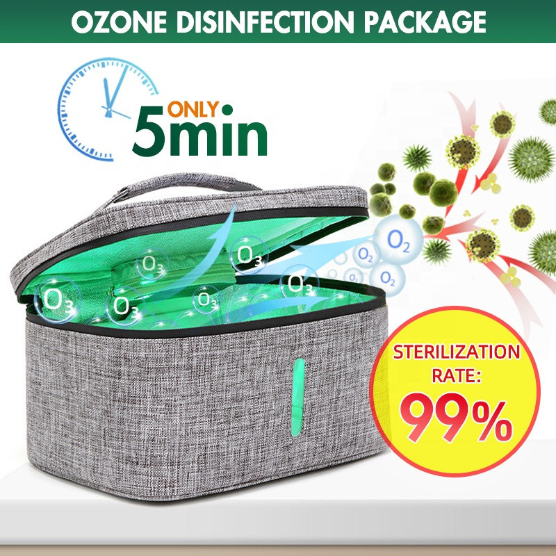 Waterproof Zipper UV Sterilization Travel Cosmetic Bags Non Toxic Residue