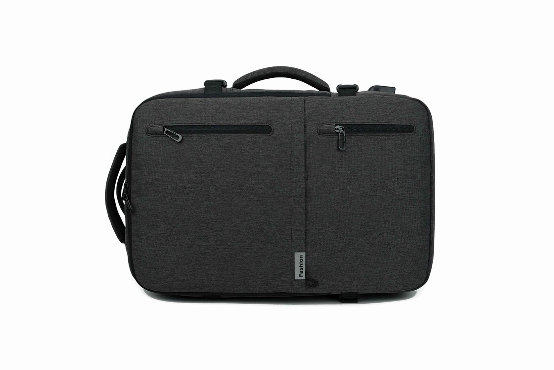 Medium Size Zipper Closure Men Business Backpack With 1 Front Pocket